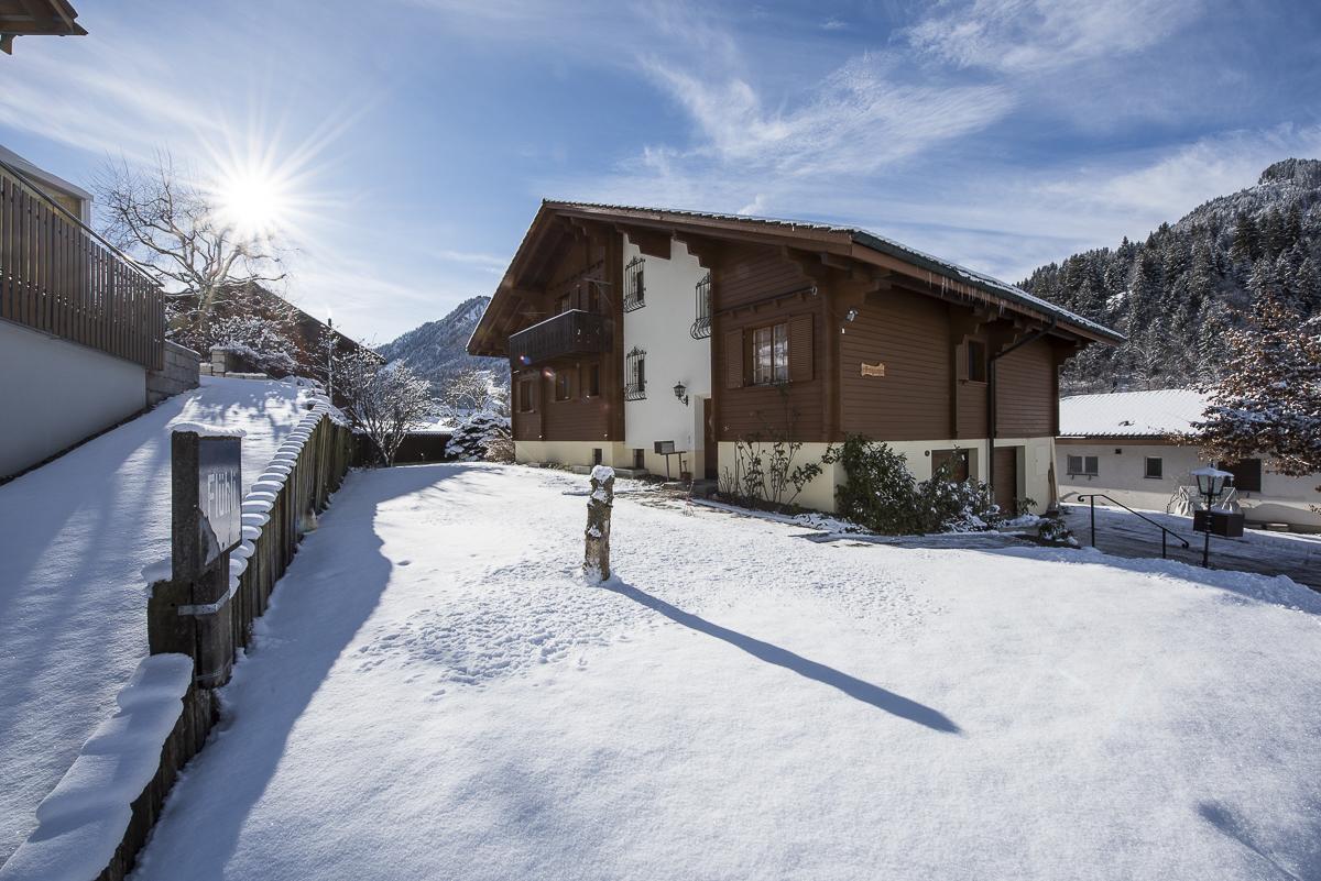 Apartmenthaus Kreuzbuche Флюли Экстерьер фото