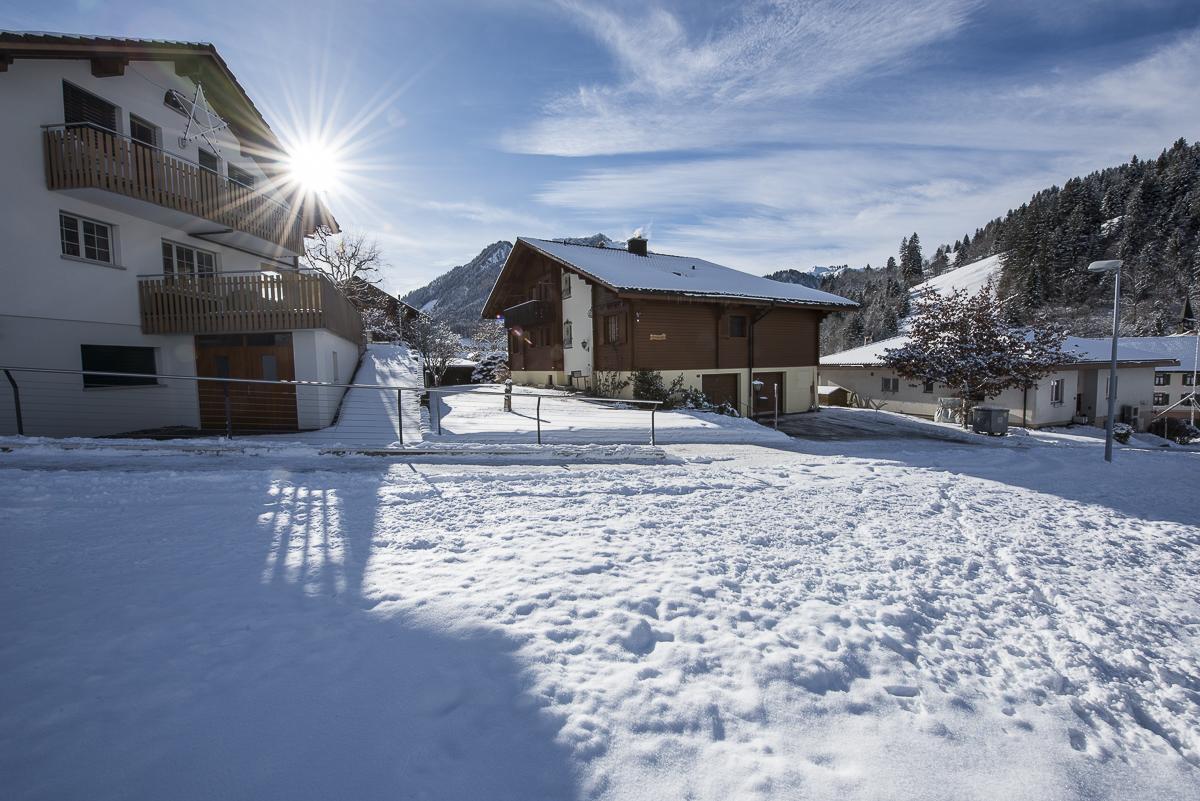 Apartmenthaus Kreuzbuche Флюли Экстерьер фото